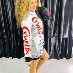 Cruela dress can also be used as a sweater